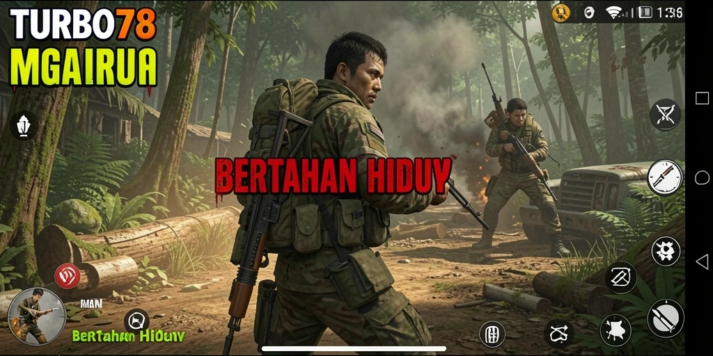 Tampilan antarmuka TURBO78 yang menawan dan fungsional.